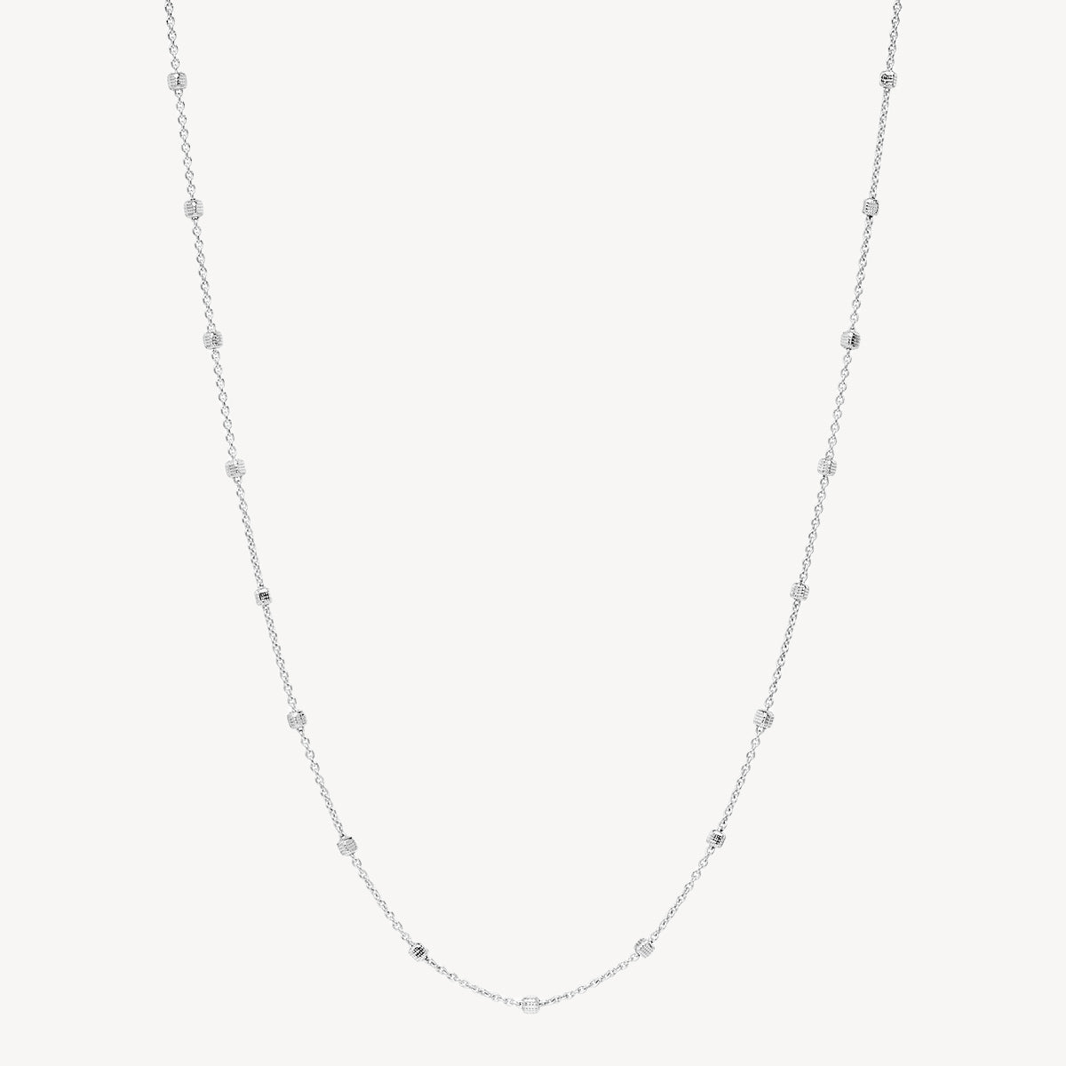 Sterling Silver Birdsong Chain Necklace (45cm + 5cm ext)