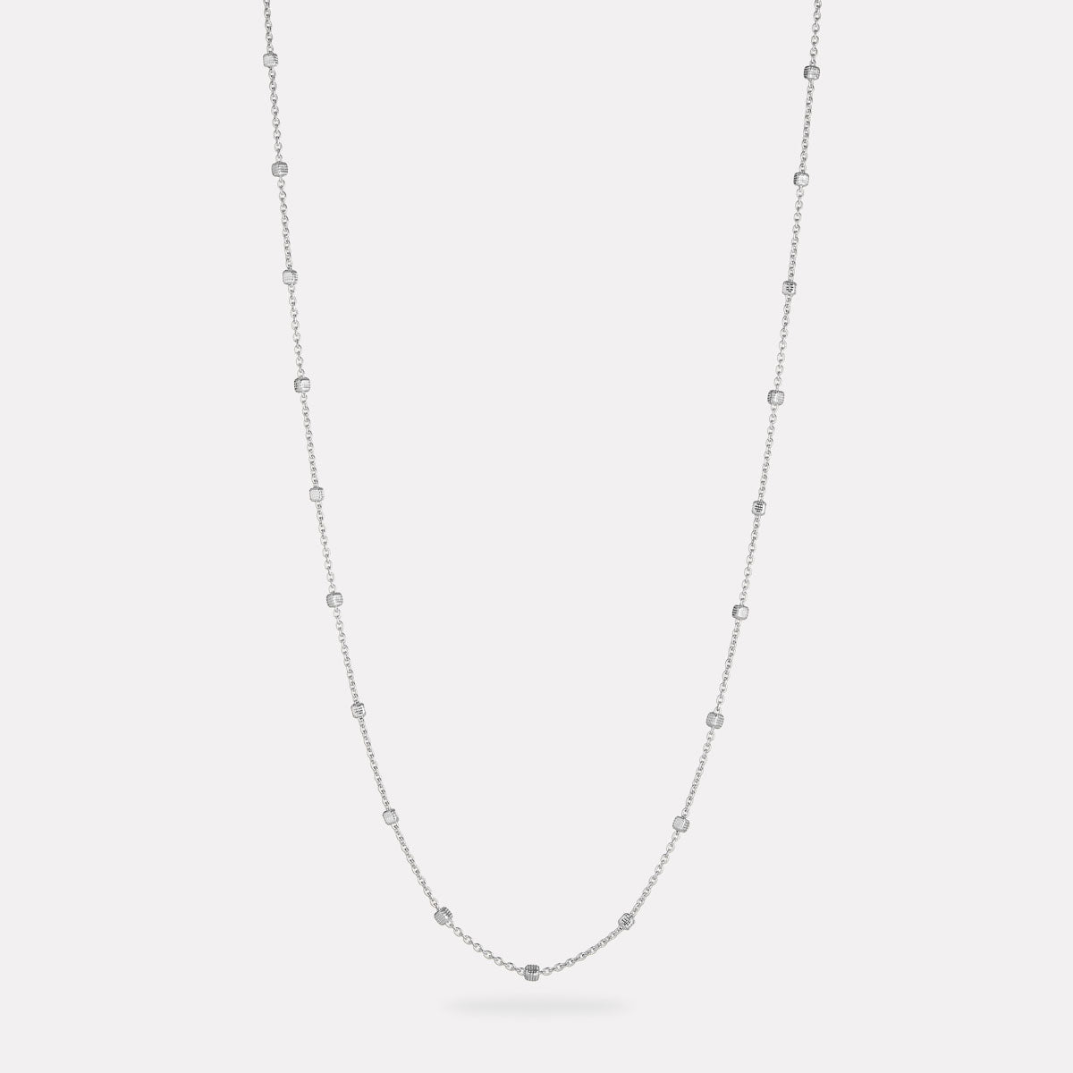 Sterling Silver Birdsong Chain Necklace (45cm + 5cm ext)