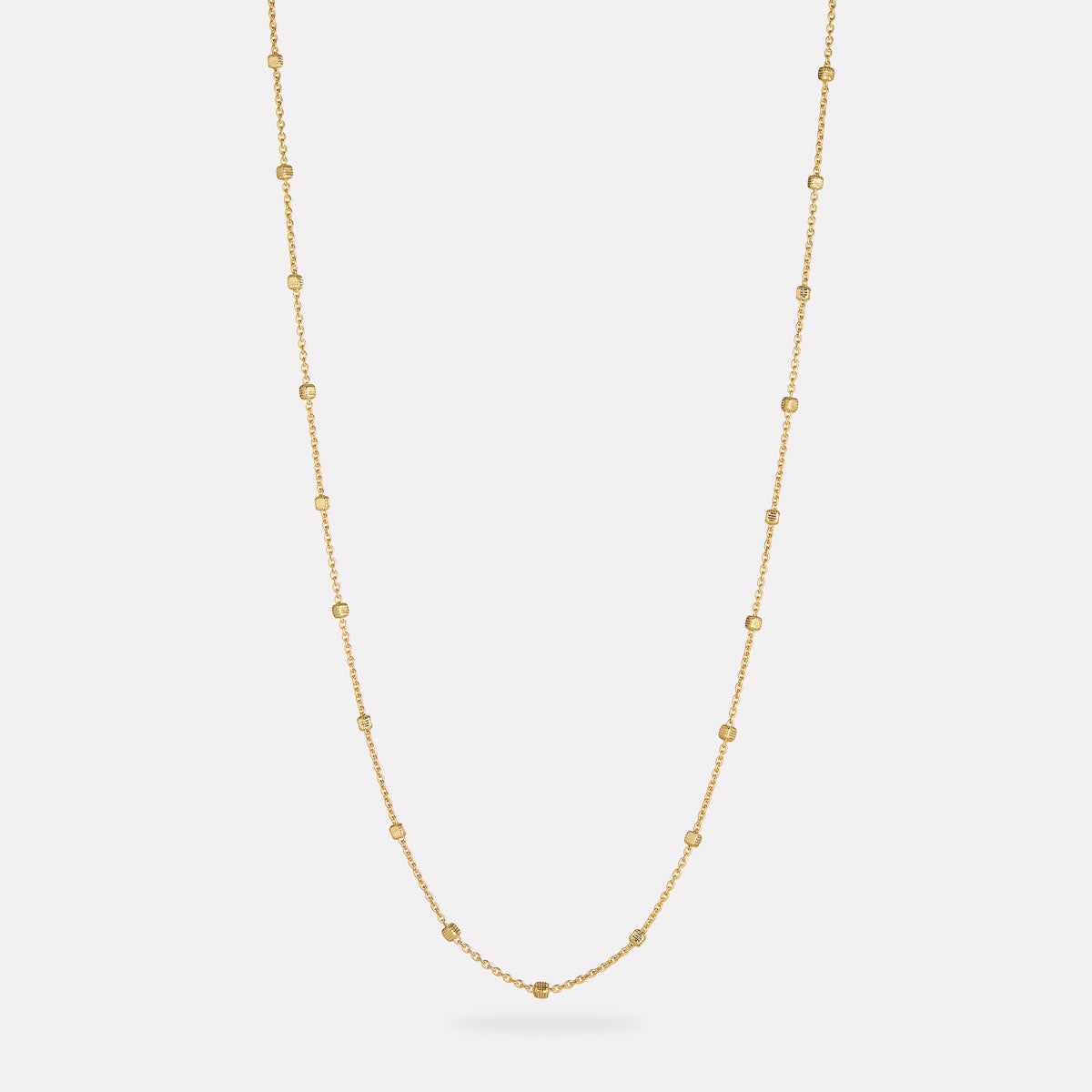 Yellow Gold Birdsong Chain Necklace (45cm + 5cm ext)