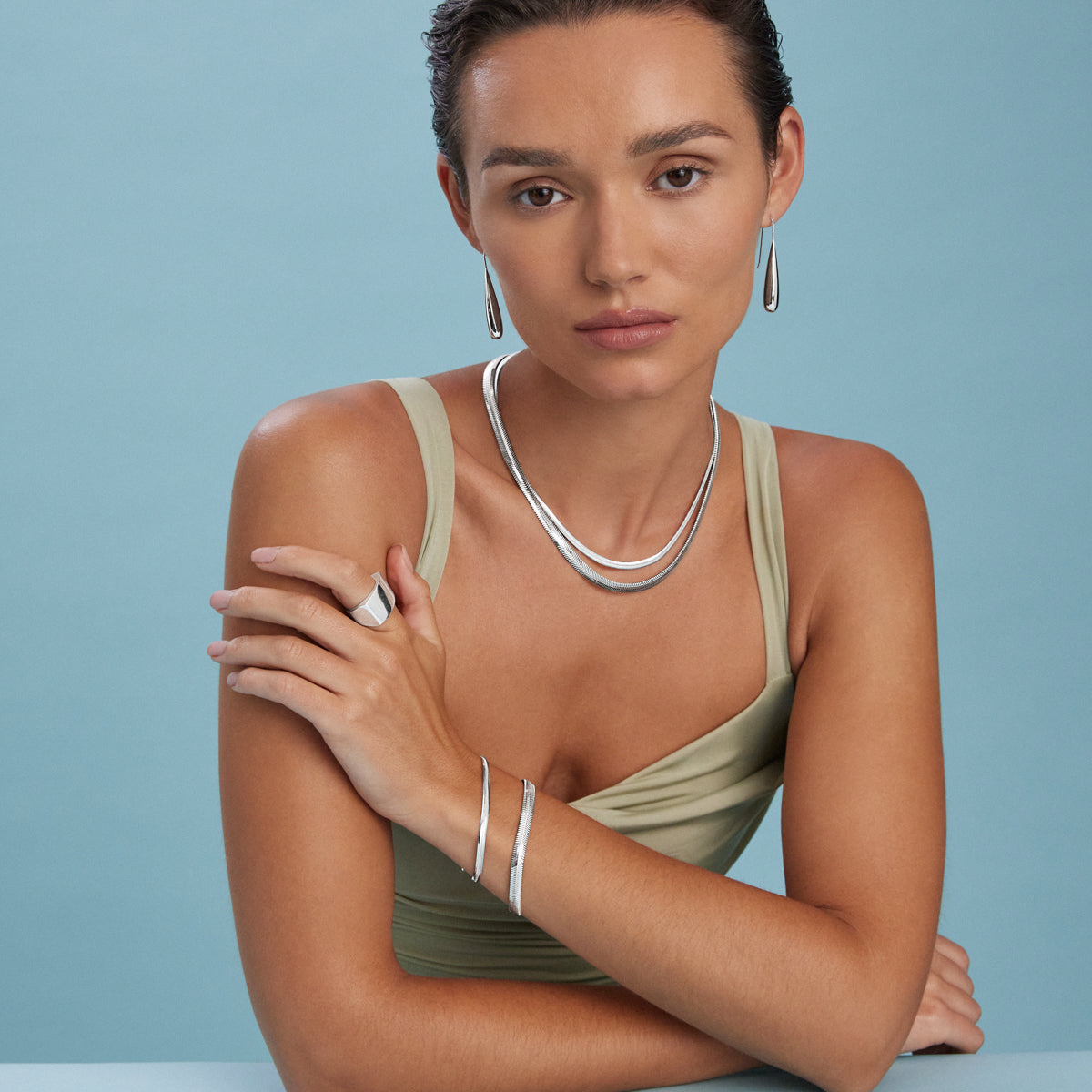 Celestine Necklace (Fine)