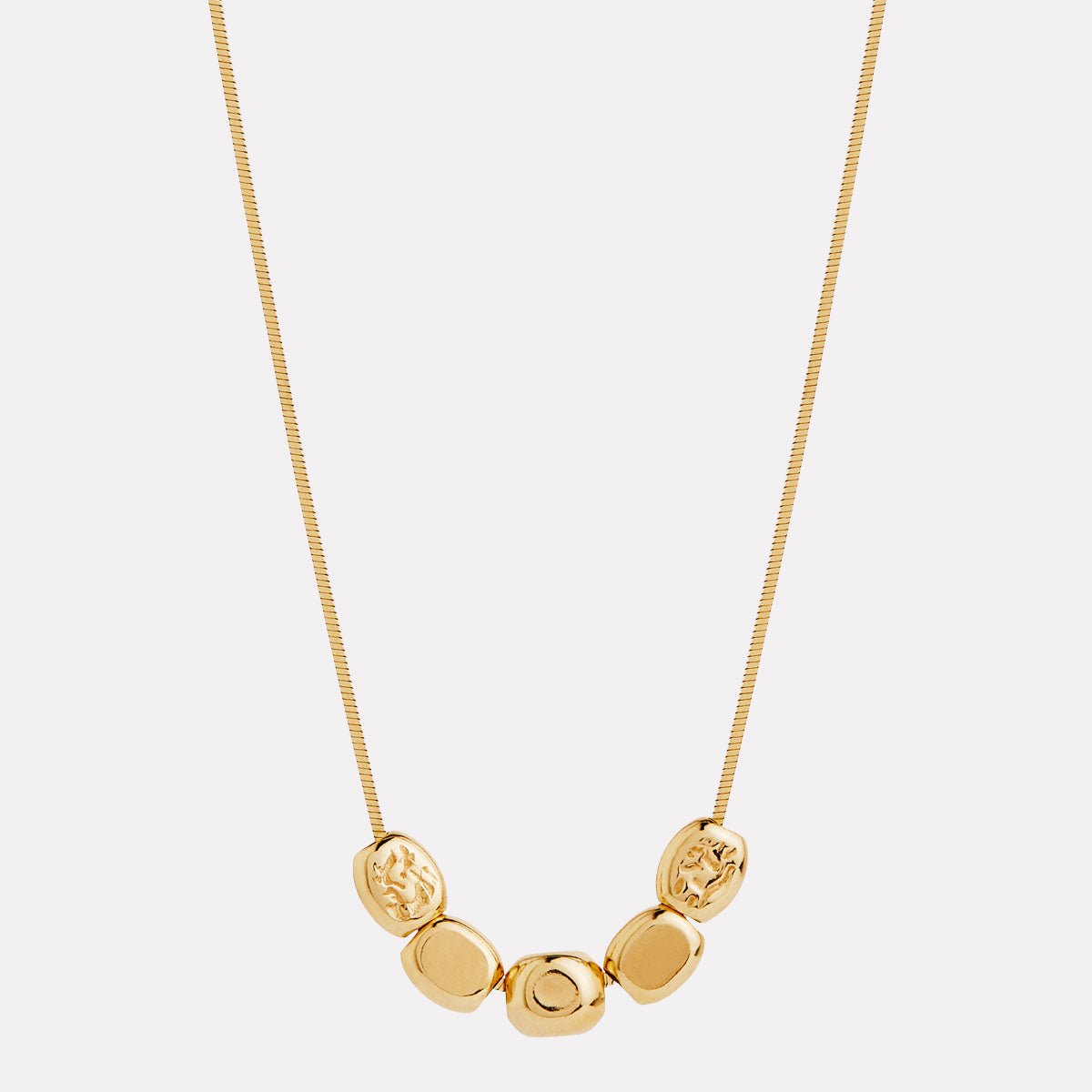 Yellow Gold Starway Necklace