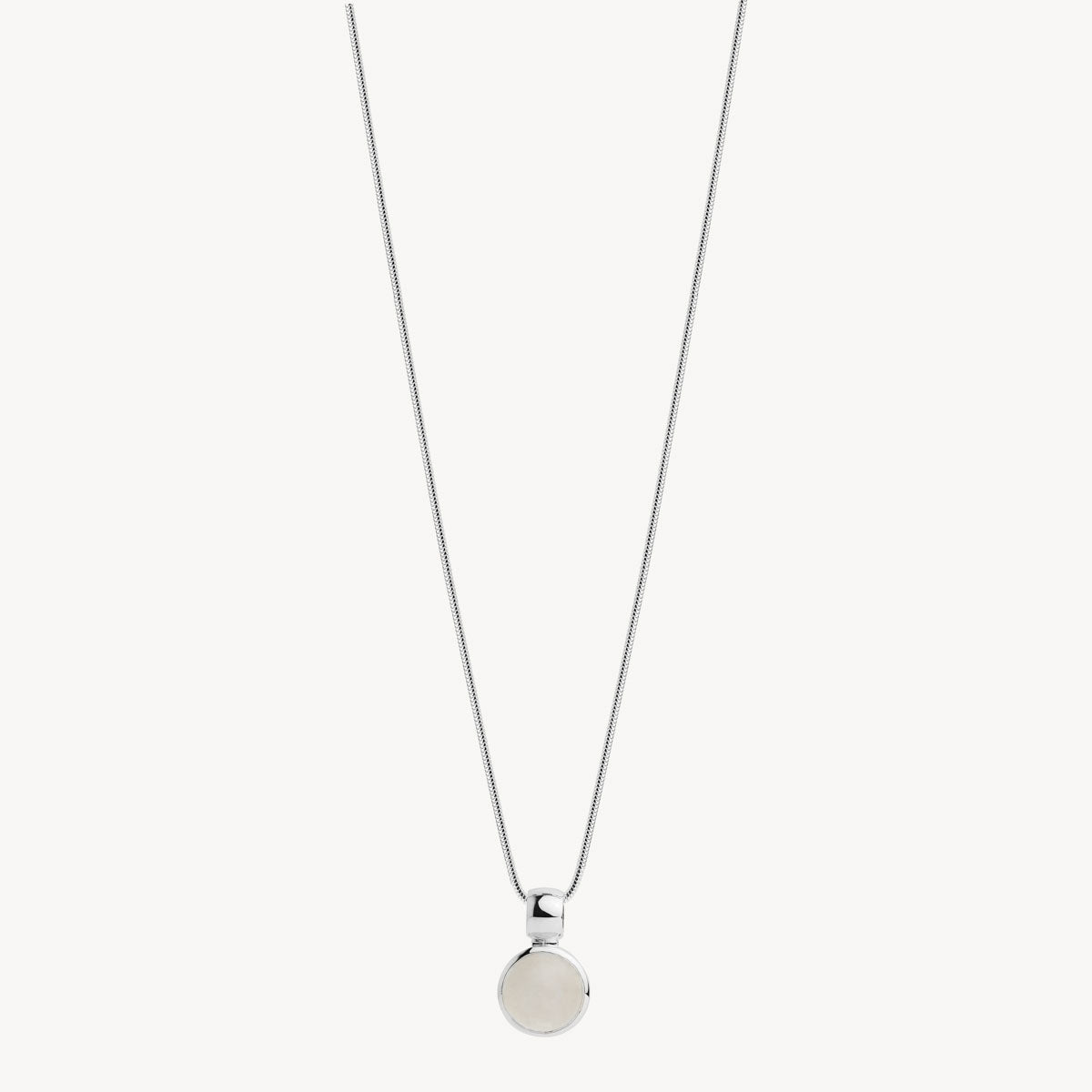 Sterling Silver Chroma Moonstone Necklace