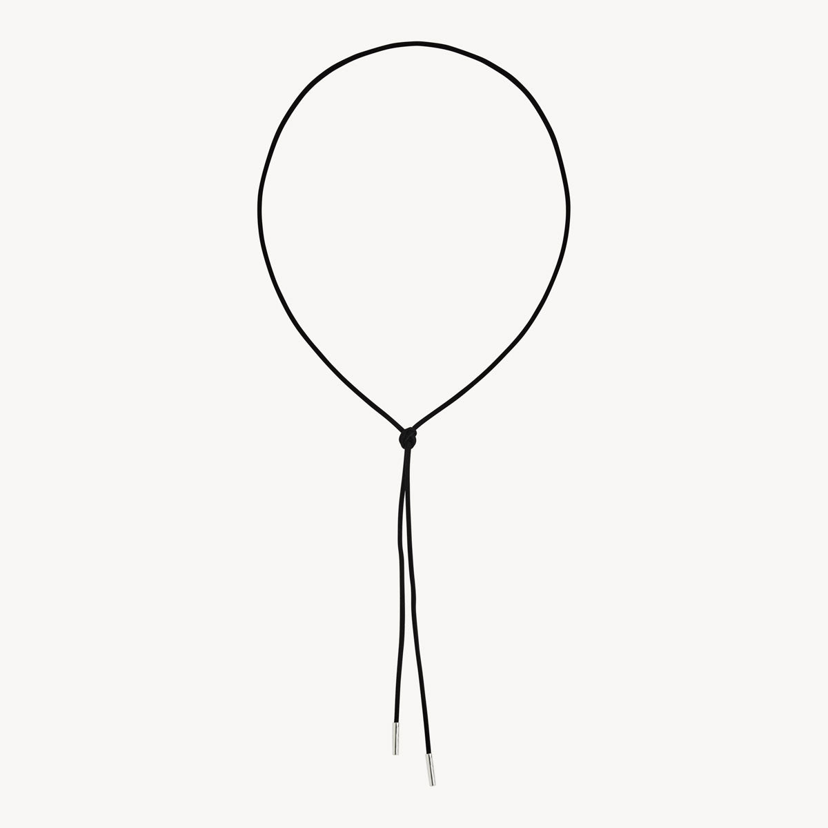 Gamuza Wrap Rod Necklace