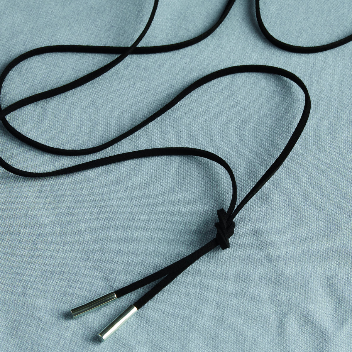 Gamuza Wrap Rod Necklace