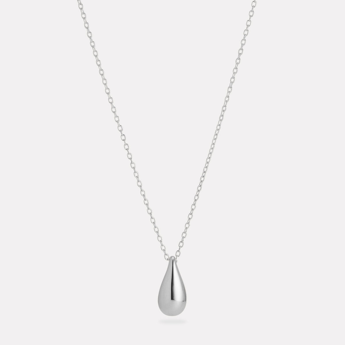 Sterling Silver Eau Necklace