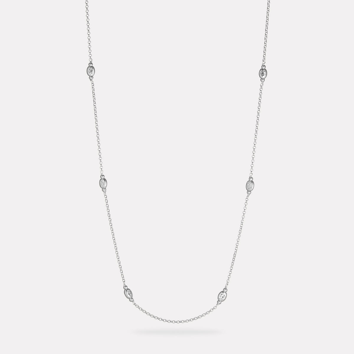 Sterling Silver 45cm Volare Necklace