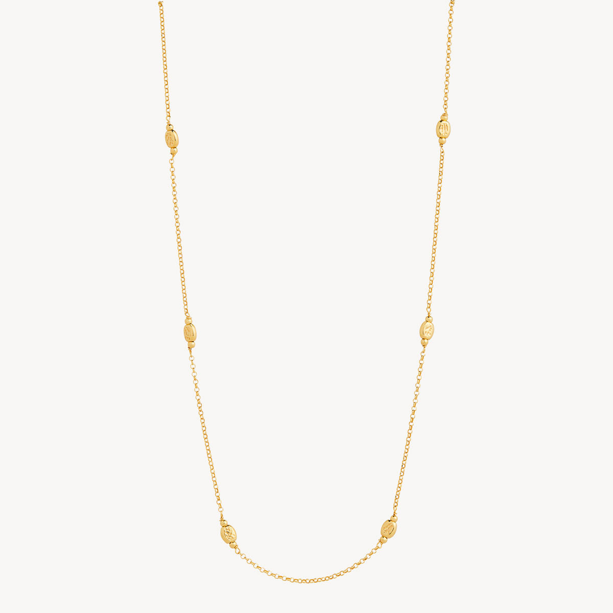 Yellow Gold 45cm Volare Necklace
