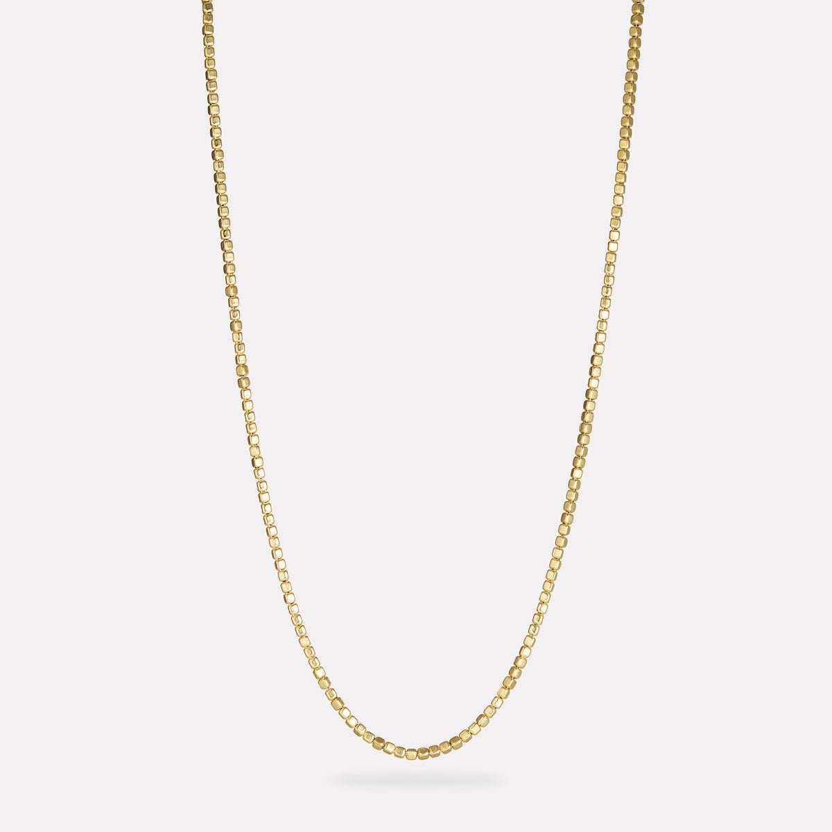 Yellow Gold Quadrille Necklace