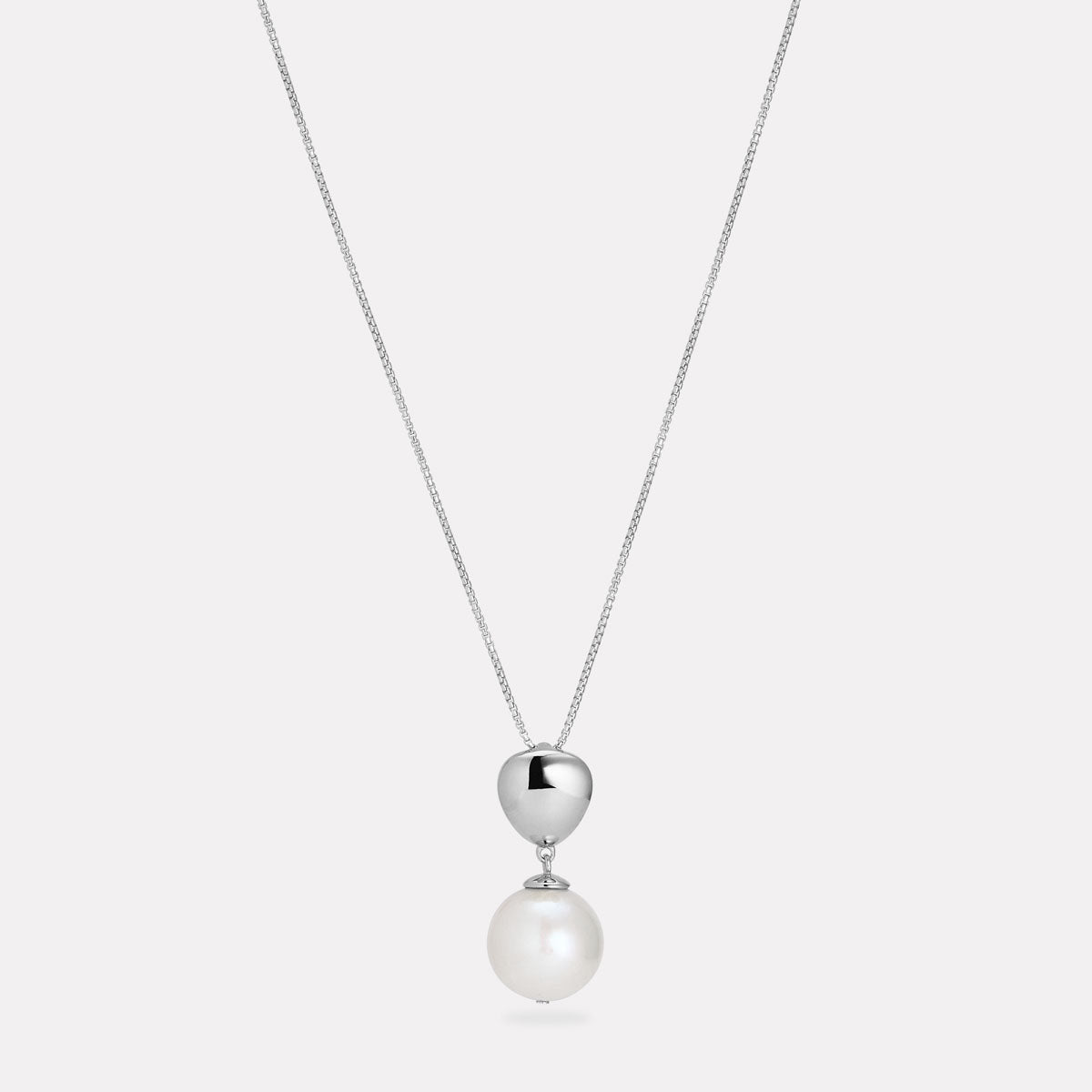 Sterling Silver Islander Pearl Necklace