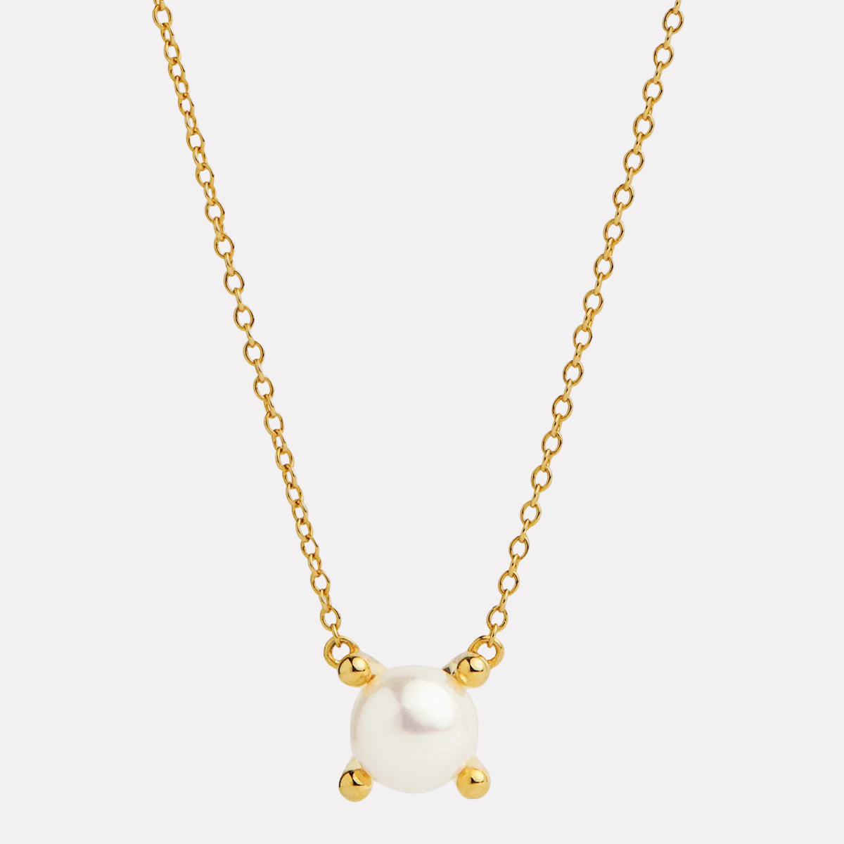 Yellow Gold Moana Pearl Necklace