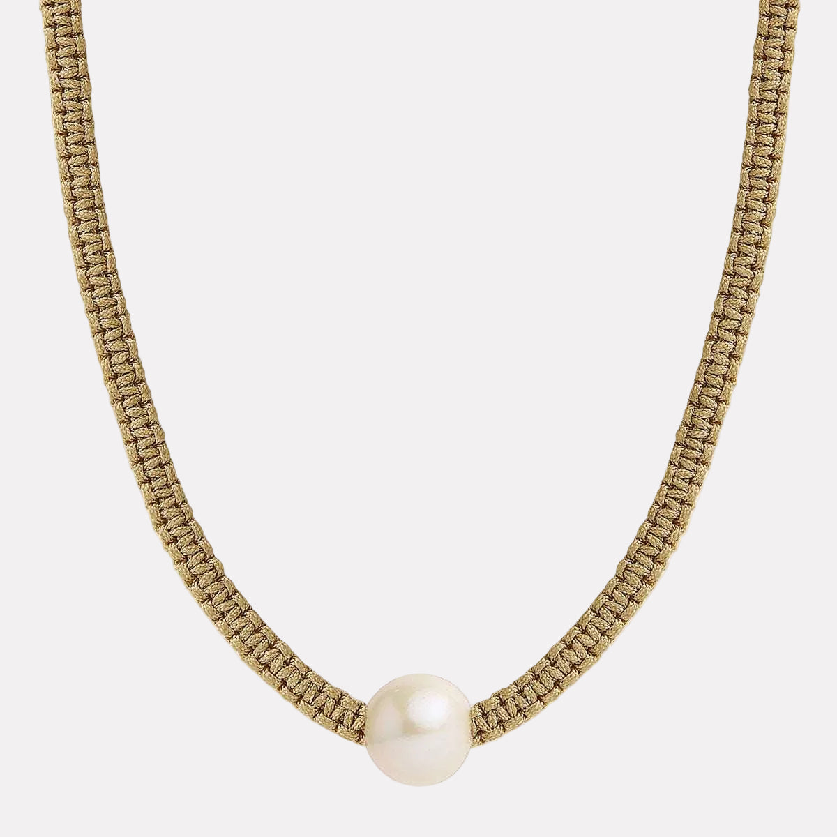Camel Coco Lagoon Pearl Necklace