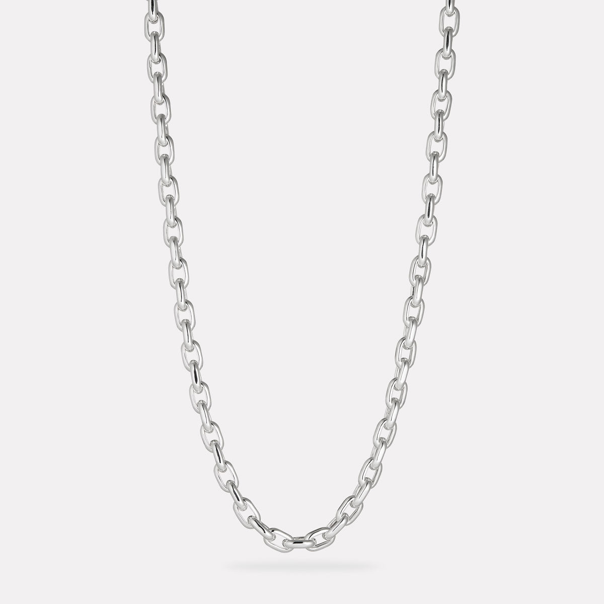 Sterling Silver Sentinel Men’s Silver Chain Necklace