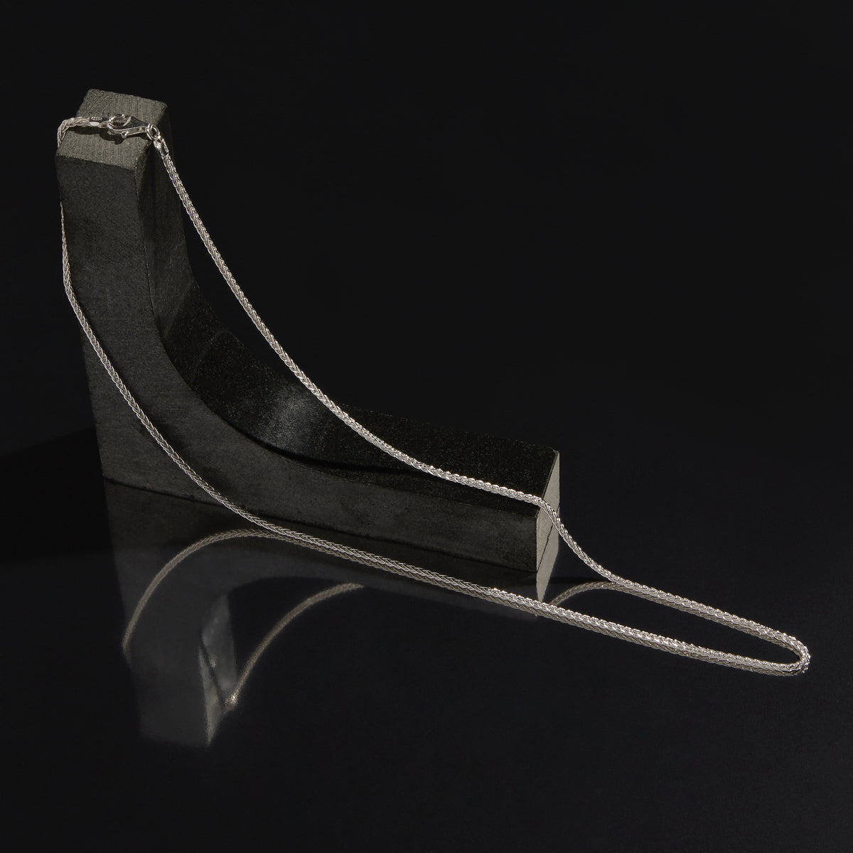 Kinetic Men’s Silver Chain Necklace