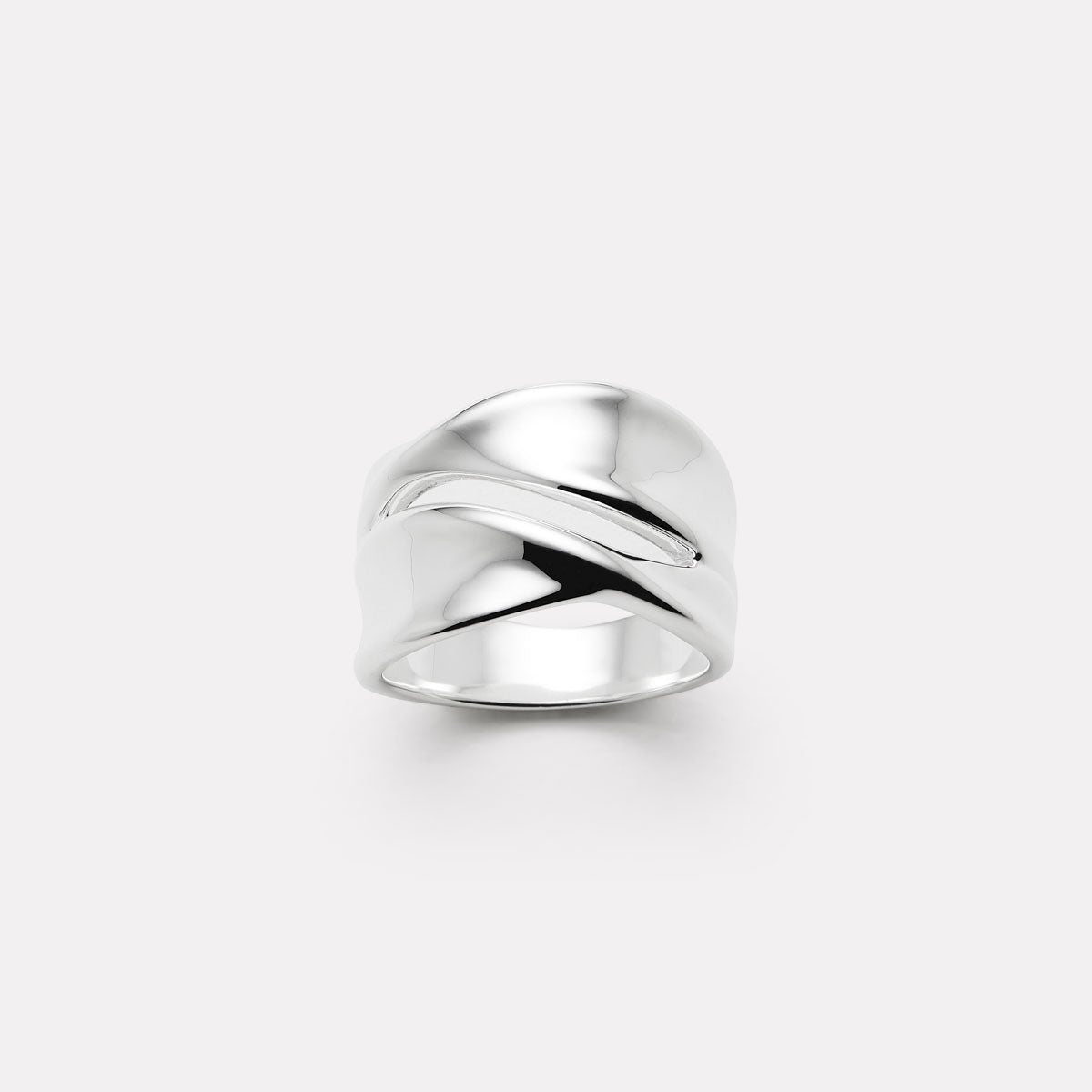 Sterling Silver Somersault Ring