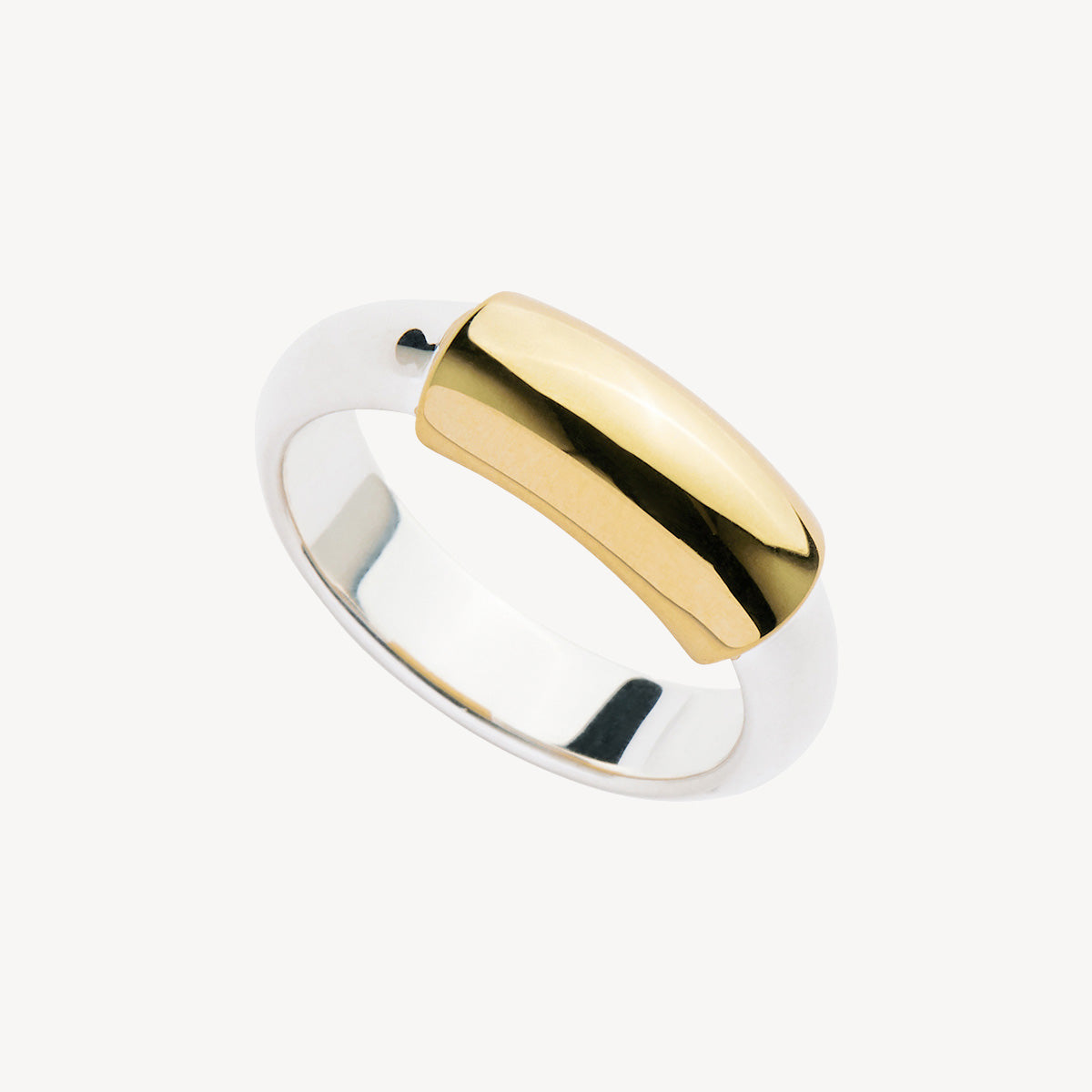 Sil Yell Gold Amalfi Ring