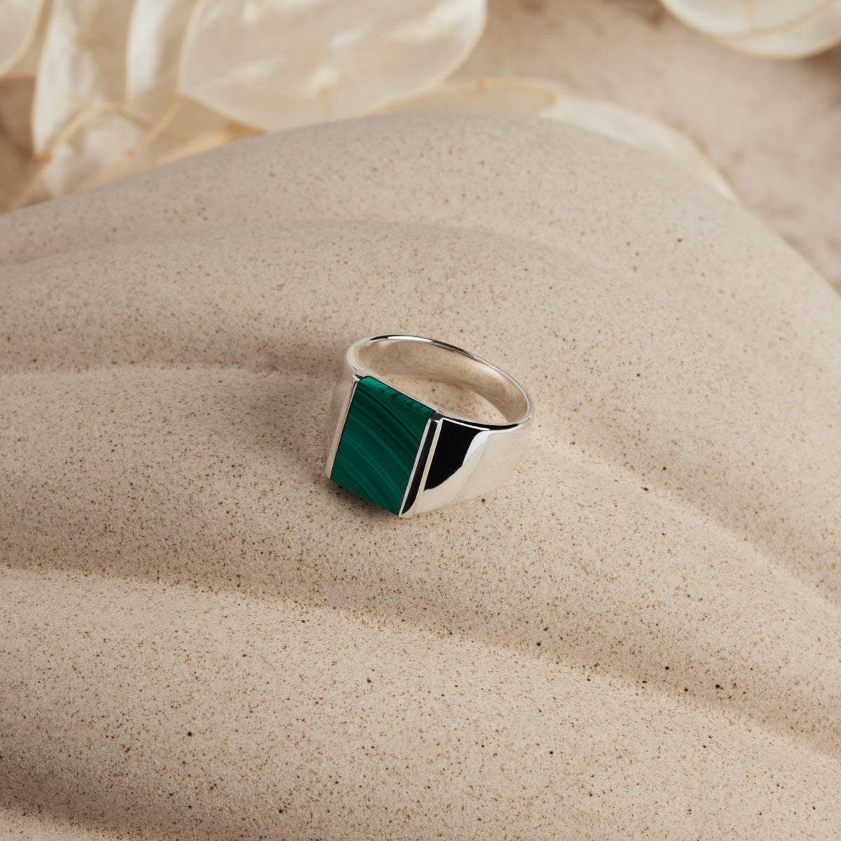 The Alchemist Malachite Ring