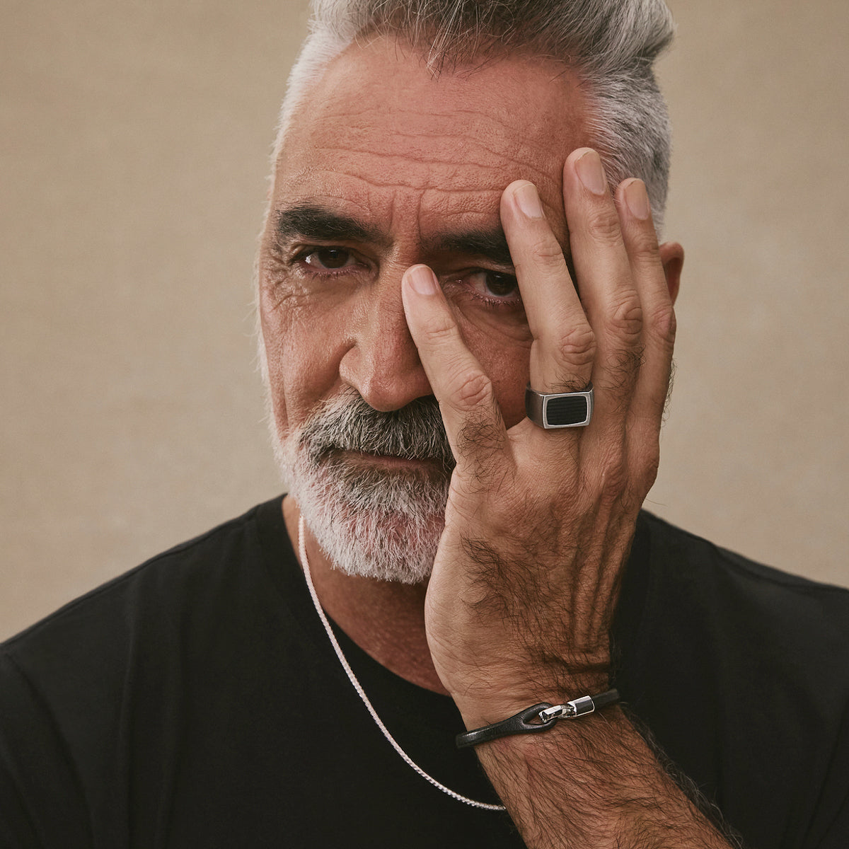 Kinetic Men’s Silver Chain Necklace