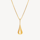 Yellow Gold My Silent Tears Necklace