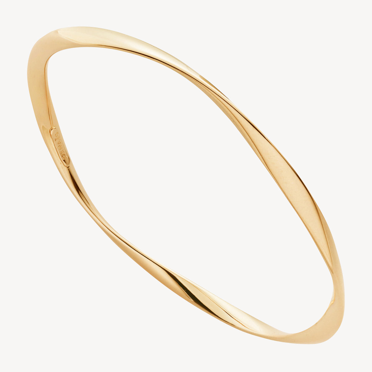 Yellow Gold Garden of Eden Bangle