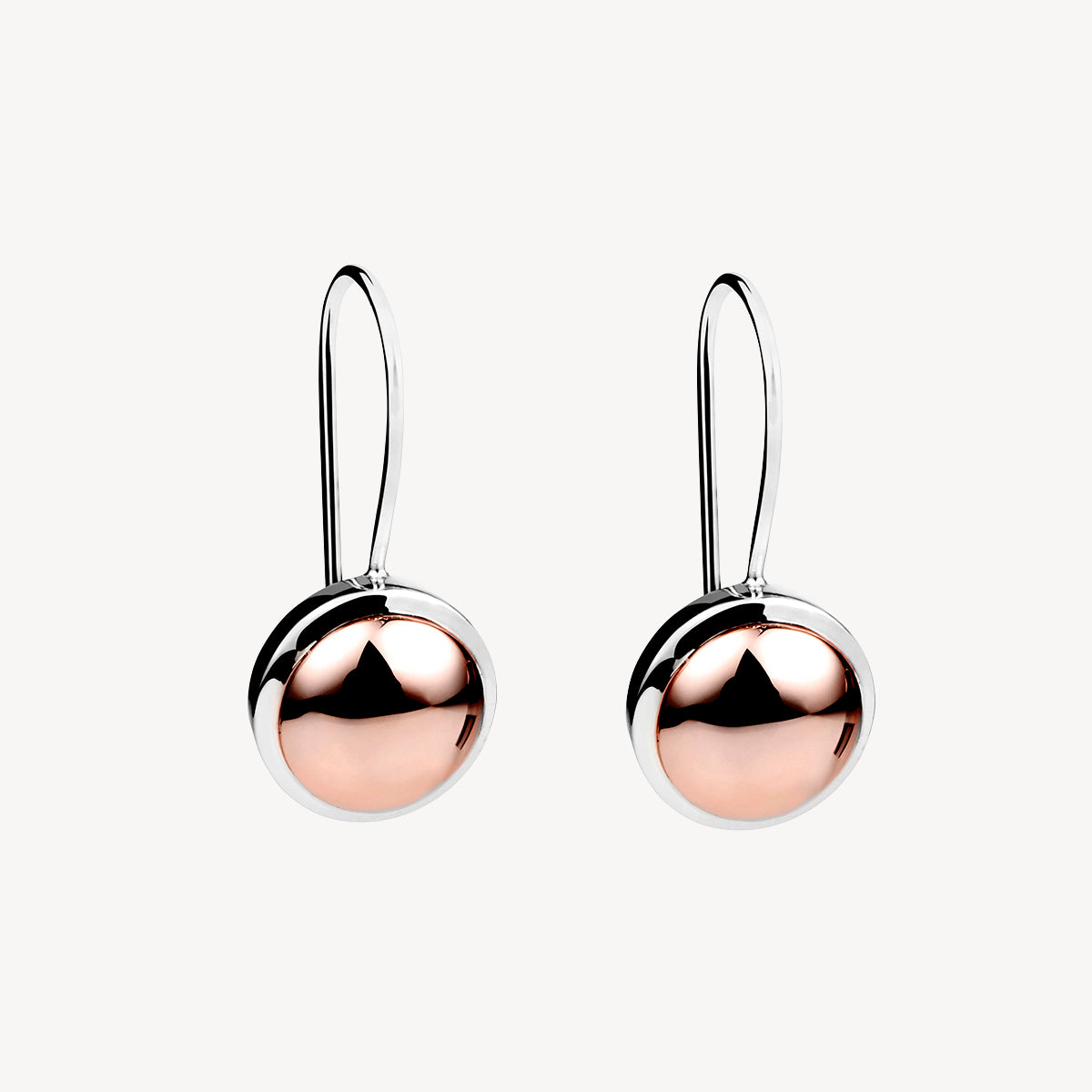 Sil Rose Gold Glow Earring