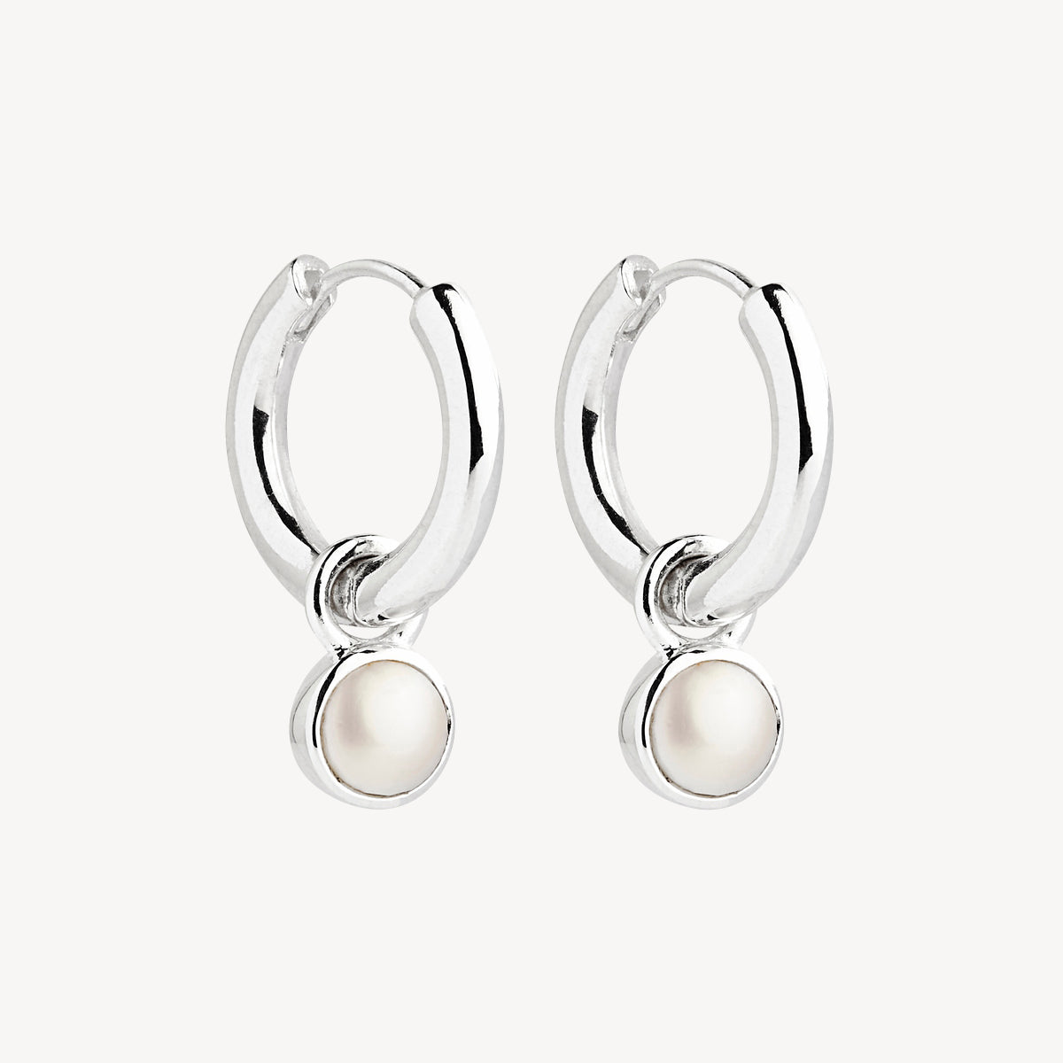 Sterling Silver Heavenly Pearl Earring