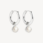 Sterling Silver Heavenly Pearl Earring