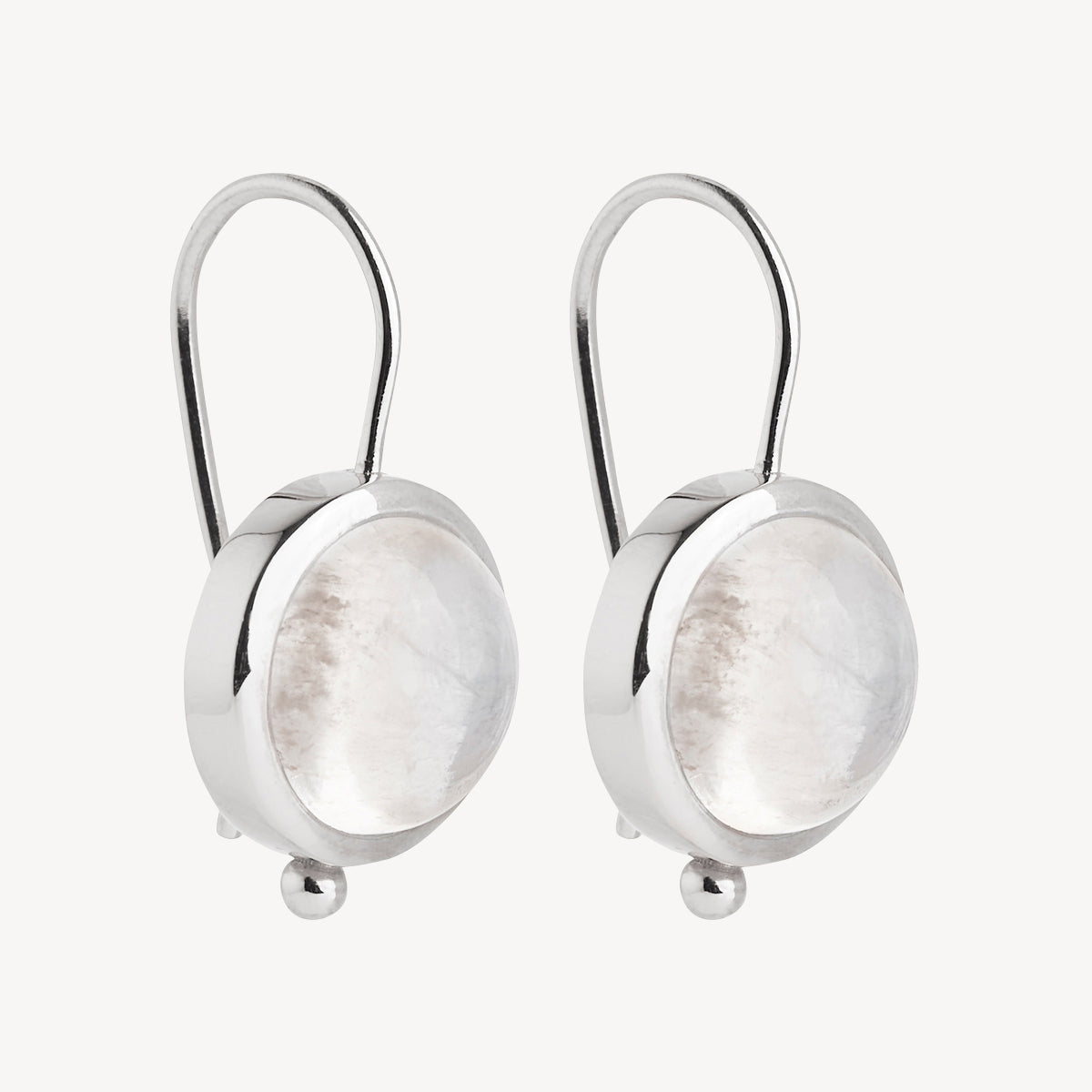 Sterling Silver Garland Moonstone Earring