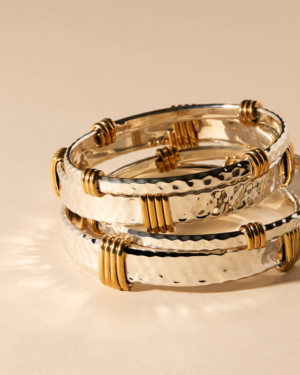 Tumbaga Amarres Wide Bangle