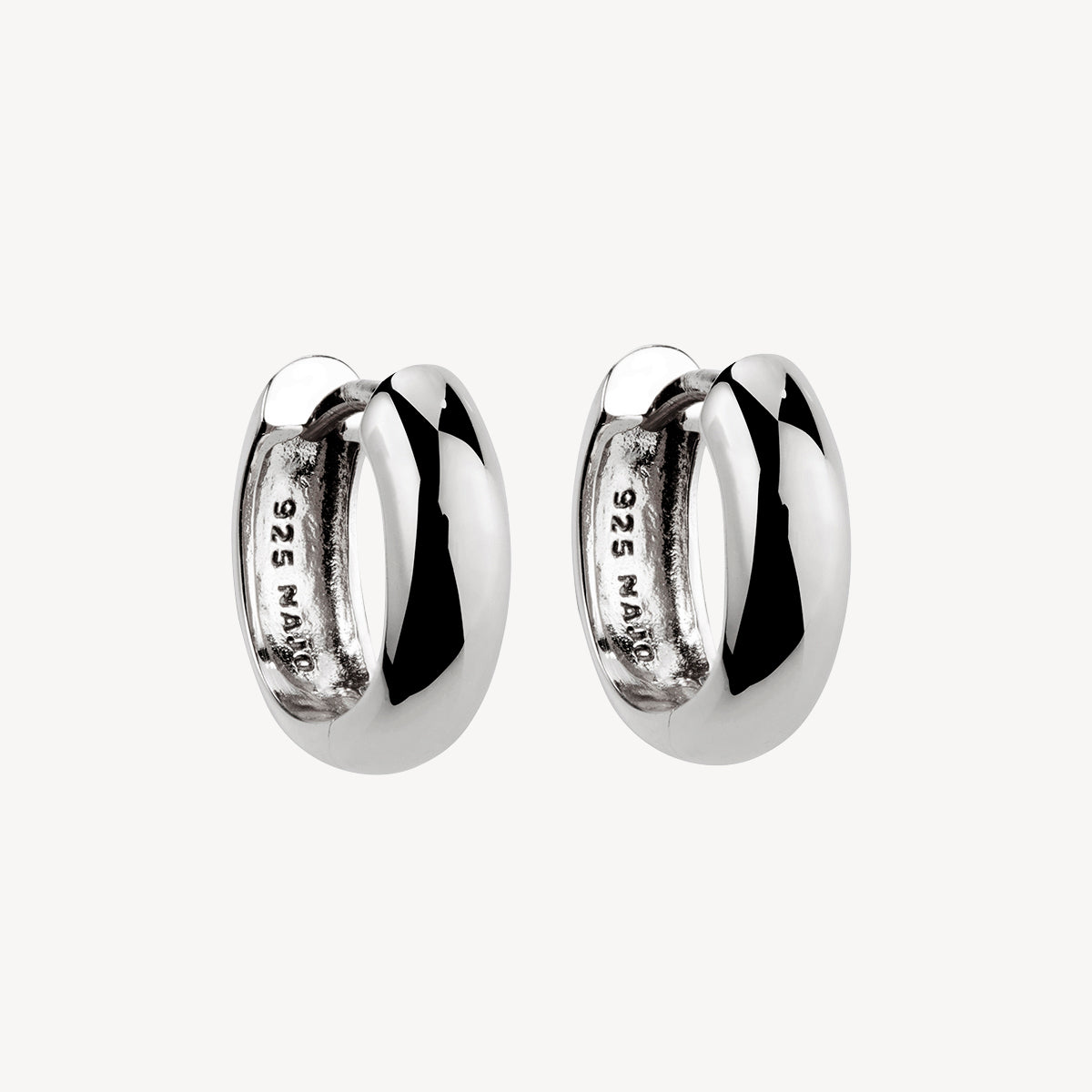 Sterling Silver Hug Me Earring