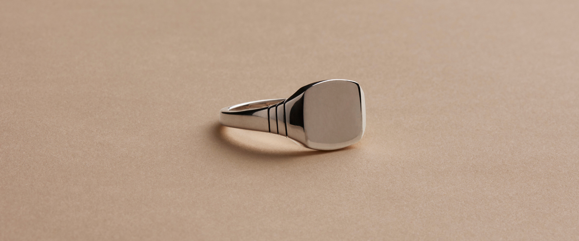 Men's Silver Promise Rings