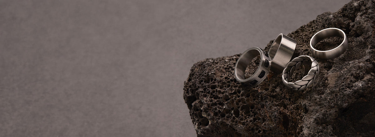 Men's Steel Rings