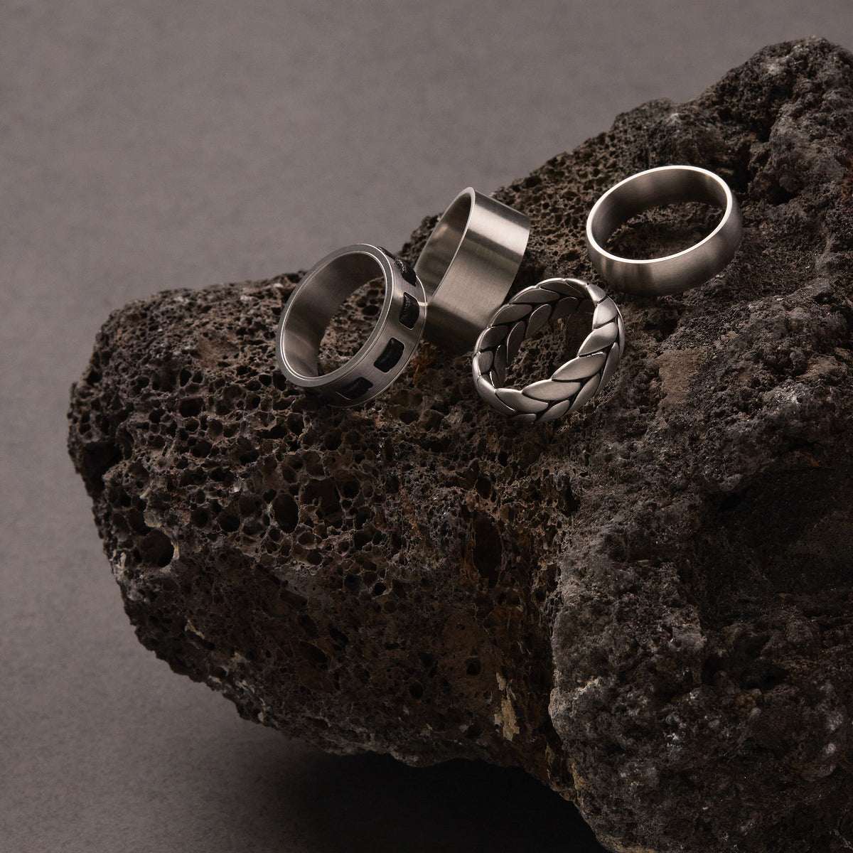 Commander Men's Steel Ring