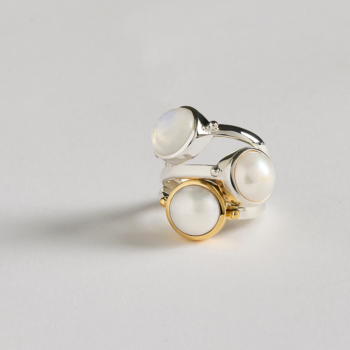 Garland Pearl Ring