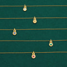 September Sapphire Birthstone Necklace