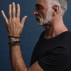 Atlas Men's 10mm Beaded Black Onyx Bracelet