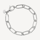 Sterling Silver Vista Large Link Bracelet