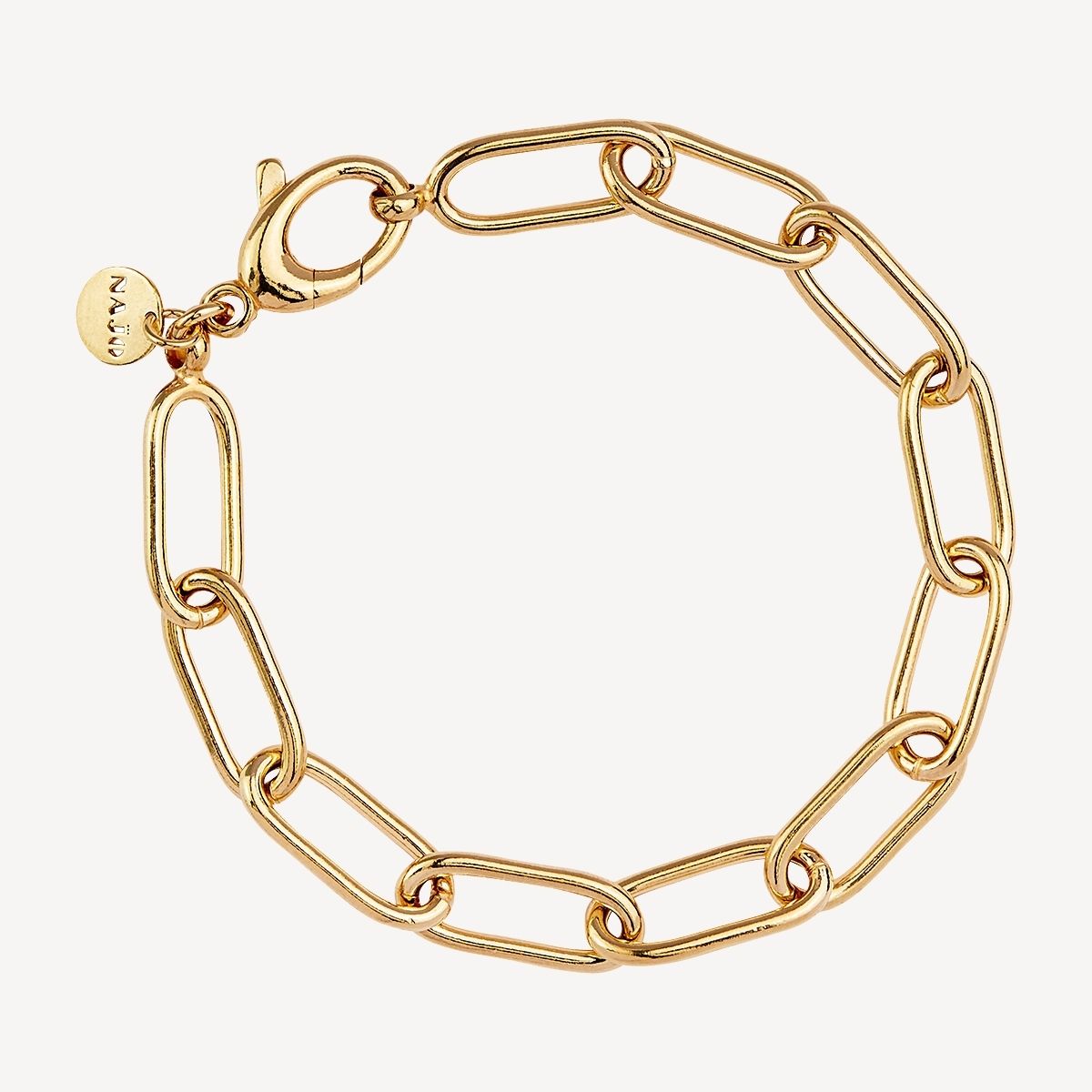 Yellow Gold Vista Large Link Bracelet