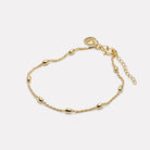 Yellow Gold Cassiopeia Bracelet