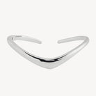 Sterling Silver La Muse Hinged Cuff