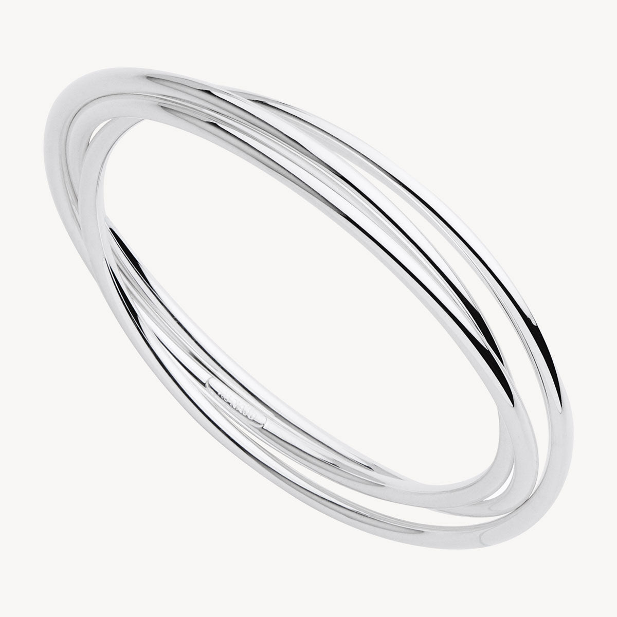 Sterling Silver Café Bangle