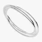 Sterling Silver Café Bangle