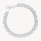 Sterling Silver Bisous Chain Bracelet