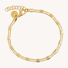Yellow Gold Summer Veil Bracelet