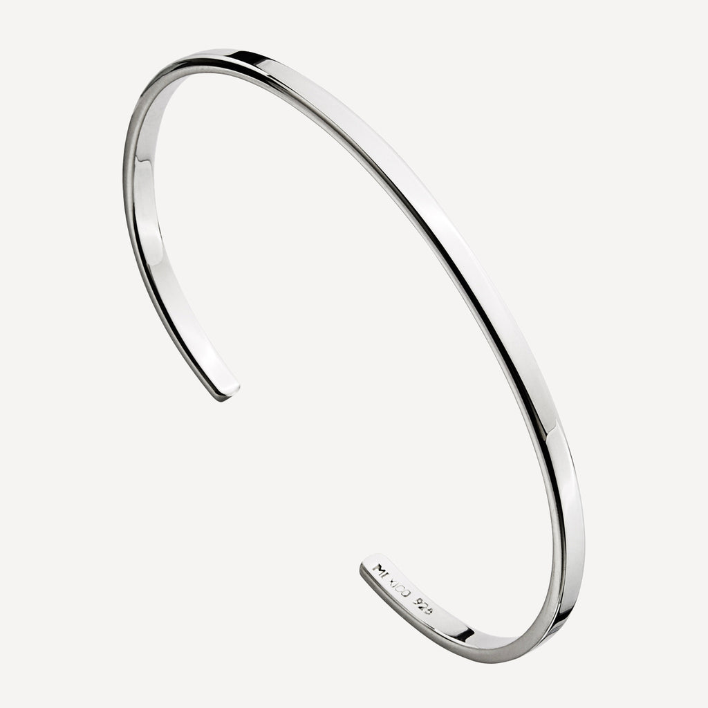 Sterling Silver Utility Men’s Silver Cuff