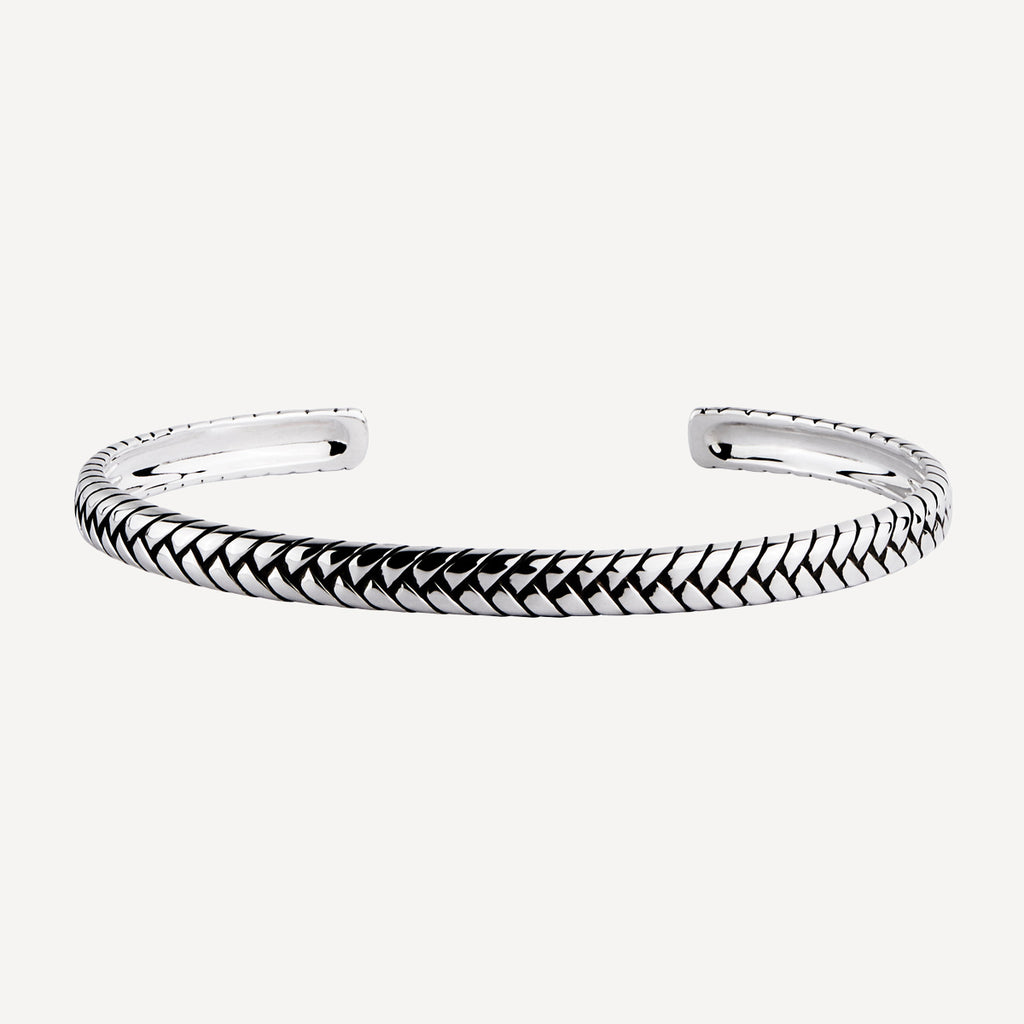 Tessera Men’s Silver Cuff