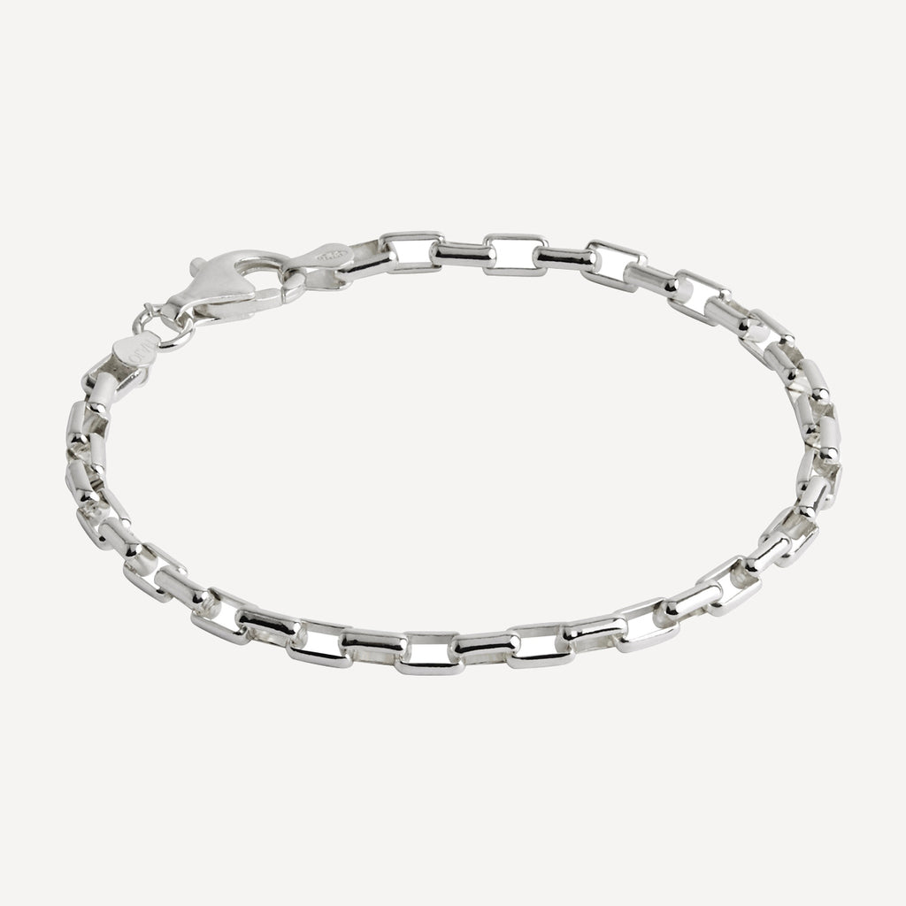 Veneto Men’s Silver Chain Bracelet