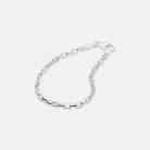 Veneto Men’s Silver Chain Bracelet