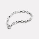 Sterling Silver Sentinel Men’s Silver Chain Bracelet