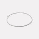 Kinetic Men’s Silver Chain Bracelet