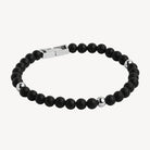 Atlas Men's 6mm Beaded Black Onyx Bracelet